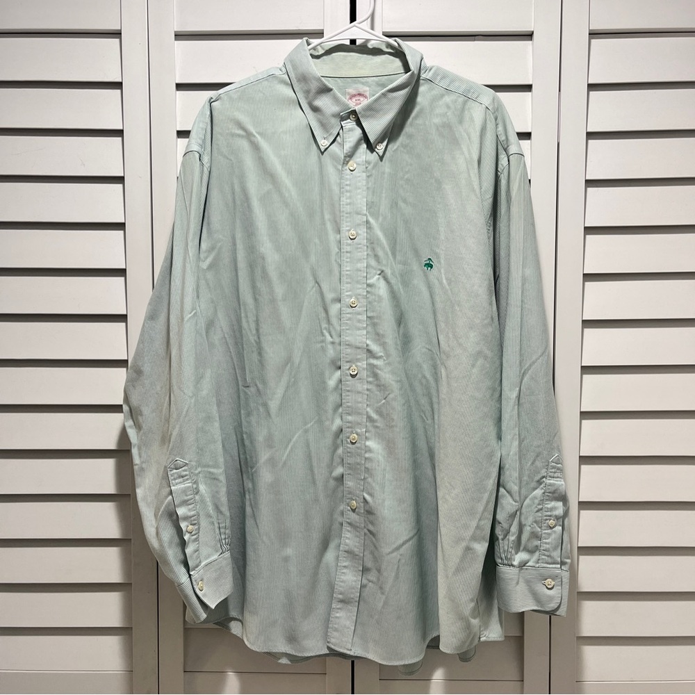 Flawed Brooks Brothers Madison long sleeve button down XXL 100% supima cotton - Picture 2 of 16